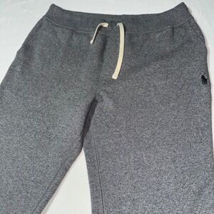 Polo Ralph Lauren Youth Large Gray Fleece Sweatpants Joggers Boys Kids L 14-16